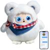 QQCHGOL AI Intelligent Interactive Plush Toy ChatGPT, with Vibration/Tactile Perception and Children's Emotions, multilingual Companions, Interactive Games, Memory Training,Control App (Azure) view 1