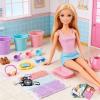 118Pcs Dollhouse Mini Jewelry Storage Case Cosmetic Hand Bag Towel Bathroom Set Accessories Toothbrush Shampoo Purse Decor Doll Backpack Girl Micro Scene Ature Makeup Shoes Glasses Money Mask DIY view 2