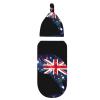 Patriotic Australian Hopping Kangaroo Australia Flag Baby Stuff Swaddle Blanket with Beanie Set, Soft Print Baby Blanket Swaddle Sack for Boy and Girl view 1
