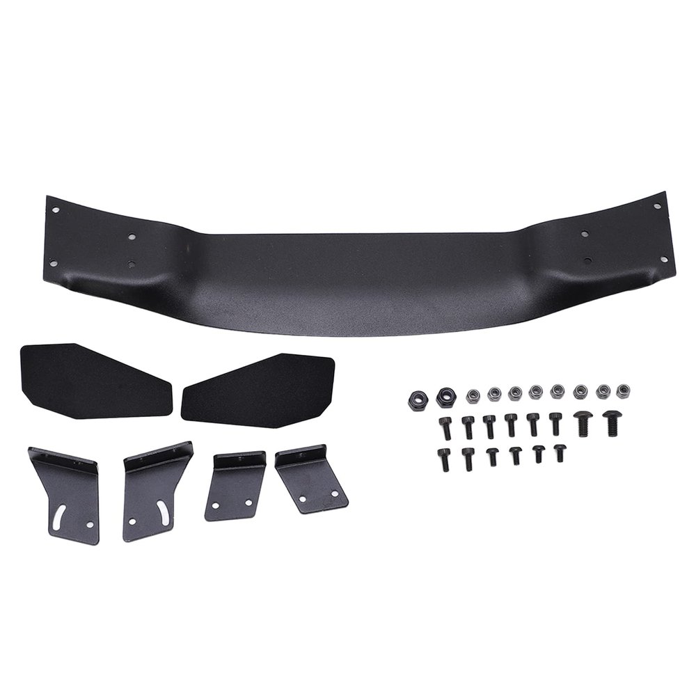 Aluminium Alloy Rear Spoiler Wing for 1/10 RC On Road Racing Drift Car, RC Car Tail Wing Upgrade Part, High Performance Rear Wing with Bolt on Design, Powder Coated for Enhanced Do