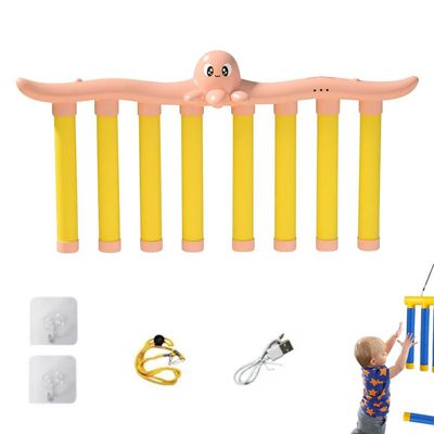 BAYYUA Reflective Drop Stick Challenge Game, 2026 New Hand Eye Coordination & Reflex Training Toy with 3 Adjustable Speed Modes, Fun Catching Sticks Game for All Ages, for Family Entertainment (Pink)