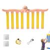 BAYYUA Reflective Drop Stick Challenge Game, 2026 New Hand Eye Coordination & Reflex Training Toy with 3 Adjustable Speed Modes, Fun Catching Sticks Game for All Ages, for Family Entertainment (Pink) view 1