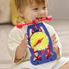 Learning Clock  ABS 19.1x13.5x9.5cm | Clock | Educational Cloack Model | Interactive Toy for Kids Time Teaching Playroom and Daily Learning Activities view 2
