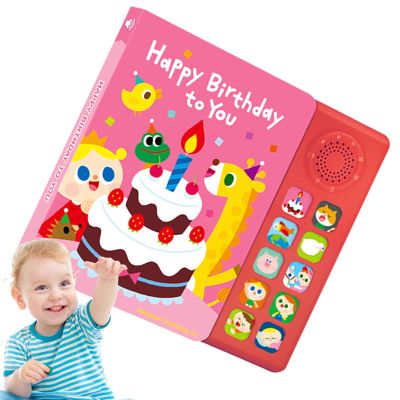 Children's Musical Books 23x21x3cm | Educational Music Toy with 10 Songs | Interactive Early Learning Tool to Introduce Kids to English and Fun Music Activities
