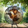 10-Inch Metal Wind Spinner Cowboy Aiming Revolver 3DWind Spinner, Unique Metal Hanging Kinetic Wind Sculpture Ornament Gifts for Women Yard Art Garden Patio Lawn Indoor Outdoor Decor view 2