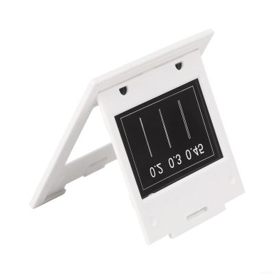 50x50mm Interference Diffraction Grating Set with Single Double Triple Slits Circular Apertures and Cross Line Mesh for Physics Optics Experiment Demonstration(Double Slits)