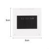 50x50mm Interference Diffraction Grating Set with Single Double Triple Slits Circular Apertures and Cross Line Mesh for Physics Optics Experiment Demonstration(Double Slits) view 3