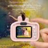 Acouto Kids Digital Camera with Dual Front and Back Lenses, 48MP Photos, 1080P Videos, 2.0 Inch IPS Screen, 5 Games, Best Gift for Girls Boys for Birthday Christmas Holiday (Blue) view 2