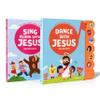 Timeless Sing & Dance Bundle  Sing Along with Jesus & Dance with Jesus Classic Sound Book Set for Kids - Baptism, Christening, Dedication Gifts for Boys and Girls view 1