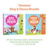 Timeless Sing & Dance Bundle  Sing Along with Jesus & Dance with Jesus Classic Sound Book Set for Kids - Baptism, Christening, Dedication Gifts for Boys and Girls view 2