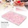 120Pcs Fake Candy Set, Plastic Cute Mixed Assorted Sweets, DIY Craft Making Supplies for Scrapbooking Ornament, Lightweight and Durable with Storage Box, Perfect for Kids and Adult view 4