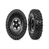 1.9" Black TRX-4 Wheels w/Canyon Trail Tires (2) view 1