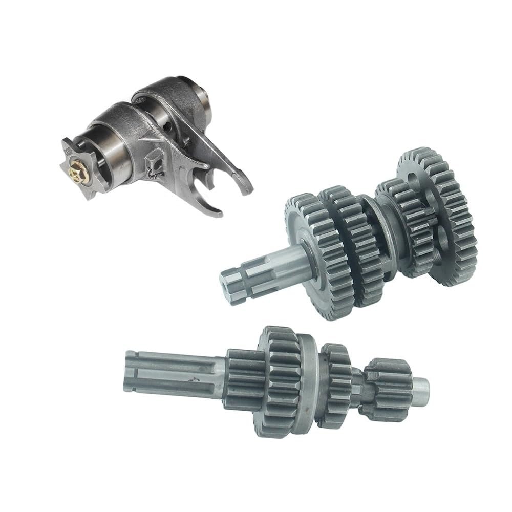 110CC ATV 3+1 Tranmission Main Counter Shaft Gear Box Set With Shift Fork Fit For ATV With 50cc 70cc 90cc 110cc 125cc Engine Spare Parts