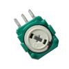 10PCS Analog 3D Joystick Micro Mini Switch Axis Resistors, Gasket Replacement Parts, for PS4 Controller, for One view 4