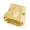1PCS Brass Front Rear Axle Diff Cover 15g 1/18 RC Crawler Car for TRX4M for Bronco Parts confident(Gold) view 4