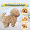 Beeswan My Realistic Robot Puppy  Interactive Walking & Barking Robotic Dog, Lifelike Plush Puppy Toy with Tail Wagging & Ear Twitching, for Kids (White) view 3
