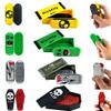 4PCS 3D Printed Kickflip Magnetic Fidget Set for Adults,Mini Flipping Fingerboard Skateboard Fidget Slider with Storage Box Desk Toys view 1