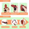 4PCS 3D Printed Kickflip Magnetic Fidget Set for Adults,Mini Flipping Fingerboard Skateboard Fidget Slider with Storage Box Desk Toys view 3