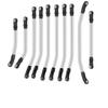 10Pcs Stainless Steel High Clearance Suspension Links Rod Steering Linkage Set 1/10 for Redcat for Ascent Parts confident view 2