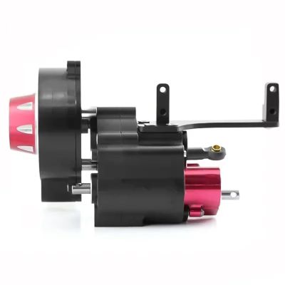 RC Gearboxes For Axial For SCX10 I II III 1/10 Metal 2 Speed Shiftable Transmission Gearbox RC Crawler Car Upgrades Parts