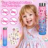 Hohosunlar Play Purse for Girls, Kids Handbag with Pretend Makeup, DIY Unicorn Water Bottle, Princess Toy Phone, Watch, Wallet, Cards, Christmas Birthday Gift for Girls Toddler Ages 3-12 view 4