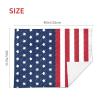 The Stars On The American Flag are Red, White and Blue Baby Blanket for Boys Girls, Soft Plush Receiving for Newborns 30x40 Inches view 4