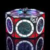 7 in 1 Metal Spinner DND Dice Set for Dungeons and Dragons RPG  Rotating D20 Roulette Top + Side Polyhedral Dials (D4 D6 D8 D10 D12 D%)  Heavy Duty Gaming Accessory GiftRainbow view 4