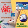 EDUMAETRIX Tombola Bingo Game Set with 72 Cards, 2-72 Players, Window Version No Chip Needed view 3