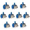10pcs TMR Electromagnetic Analog Joystick, Anti-drift for Hall Effect Control Stick, for Dual Sense Replacement Thumbstick view 1