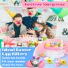 24 Pack Mini Stuffed Animals, Small Plush Keychain Party Favors for Kids 3-5, 4-8, 8-12, Bulk Treasure Box Toys for Classroom Prizes, School Gifts, Easter Basket Egg Goodie Bags Stuffers view 2