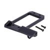 F10 Aluminum Low Center of Gravity Front Axle BAT Servo Mount and 4 Link Adapter 1 10 Scale with Motorcycle Parts Rock Crawler VS4-10 Phoenix(Black) view 1