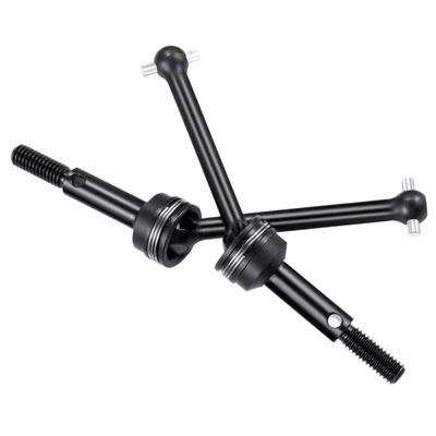 2Pcs Steel Front Rear Shaft Upgrade Parts Compatible with 1/10 RC Drift Car TT02 Chassis