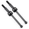2Pcs Steel Front Rear Shaft Upgrade Parts Compatible with 1/10 RC Drift Car TT02 Chassis view 2