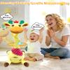 Pbooo Dancing Talking Giraffe Toy, Stuffed Animal Repeats What You Say, Electronic Musical Plush with Glowing Light, Interactive Baby Toys Gifts for Toddlers Kids Boys Girls 1 2 3 Years Old view 3
