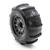 4PCS 2.2" 3.0" Sling Shot Sand Snow Wheel Tires for 1/10 RC Car Short Course Truck Slash Losi 22S DR10 HPI view 3
