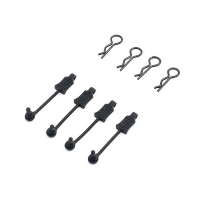 RC Crawlers Spare Parts for Arrma for Senton for Typhon for Granite AR390165 1/10 4Pcs Anti Loss Body Clips Vehicle RC Crawler Car Accessory