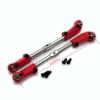 RC Crawlers Spare Parts for Arrma for Kraton for Outcast for Notorious for Talion 1/8 Adjustable Turnbuckle Tie Rod Steering Link with Aluminum Ends(Silver) view 2