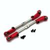 RC Crawlers Spare Parts for Arrma for Kraton for Outcast for Notorious for Talion 1/8 Adjustable Turnbuckle Tie Rod Steering Link with Aluminum Ends(Silver) view 3