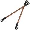 10pcs Metal Linkage Rods 324mm Wheelbase Suspension Links Compatible with 1 10 Scale RC Crawler Cars Similar to view 3