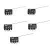 5Pcs Micro Switches, Coin-operated Arcade Replacement, Long-pin Microswitch Accessories, for Arcade Equipment view 1