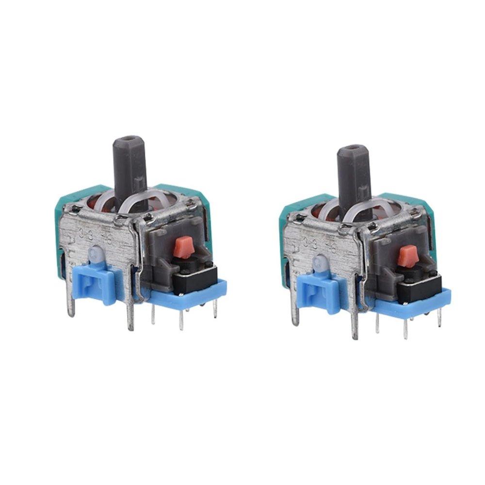 2 Pcs Analog Stick 3D Joystick Replacement, Controller Analog Stick, for Sony, for PS4