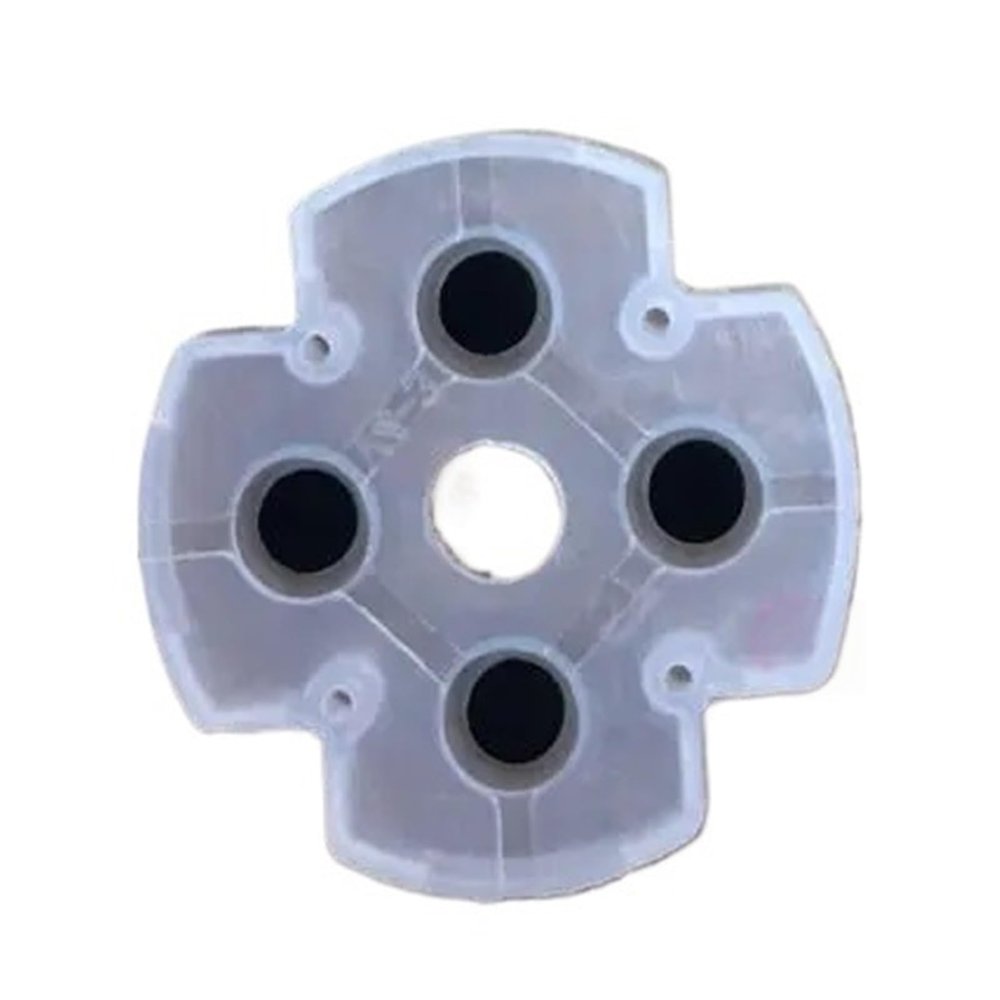 100PCS Silicon Rubber Pads ABXY, D-Pad Buttons, for 4 Controller, for JDM-050 055 030 040 001 011(100 D PAD)