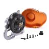 RC Gearboxes For Axial For SCX10 1/10 Complete Metal Gearbox Transmission With Gear RC Crawler Car Upgrade Parts(Orange) view 3
