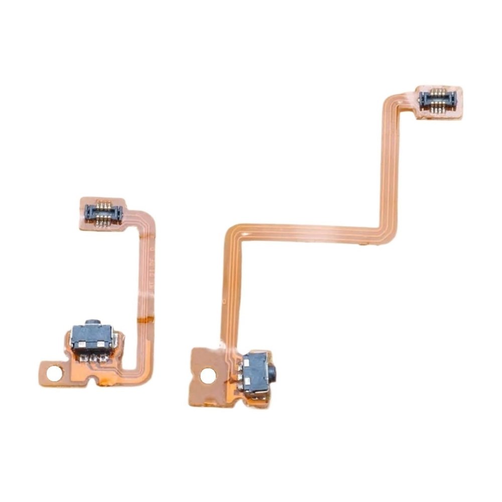 1Pair Left for Right Button Switch Trigger, With Ribbon for Flex Replacement, for 3DS