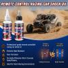 Gulfmew 2 Bottles Racing Silicone Shock Oil 50WT 710CST 2OZ, RC Car Shock Oil for Lubricating R/C Radio Controlled Cars and All Types of Vehicles, Electric Car/Truck Option Parts, Does Not Evaporate view 3