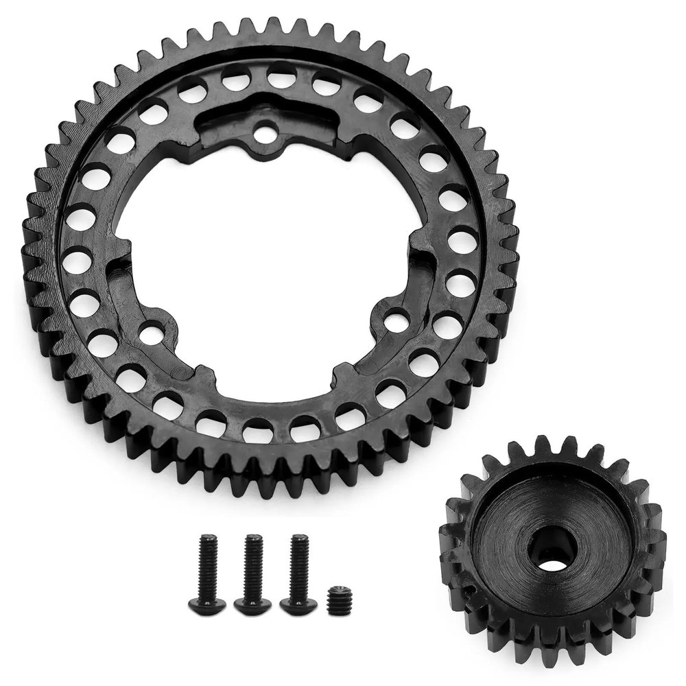 RC Models Components For Maxx For E-Revo 2.0 For Maxx 6447 6449 1/5 1/7 Gears M1.0 Spur Set 46T 50T 52T 54T With 23T Pinion Compatible Upgrade RC(50T-M1)