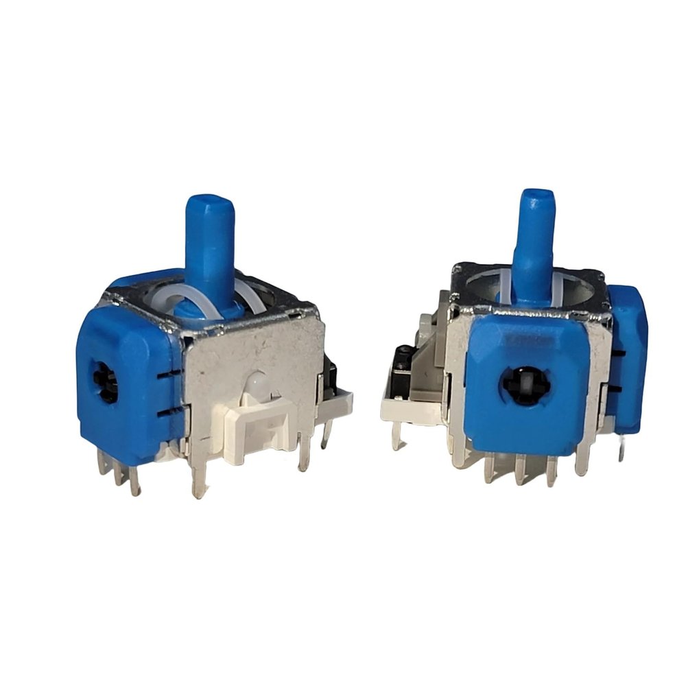 2PCS TMR Electromagnetic Joystick Replacement, for, for Slim DualSense, Anti-drift 3D Analog Thumb Stick