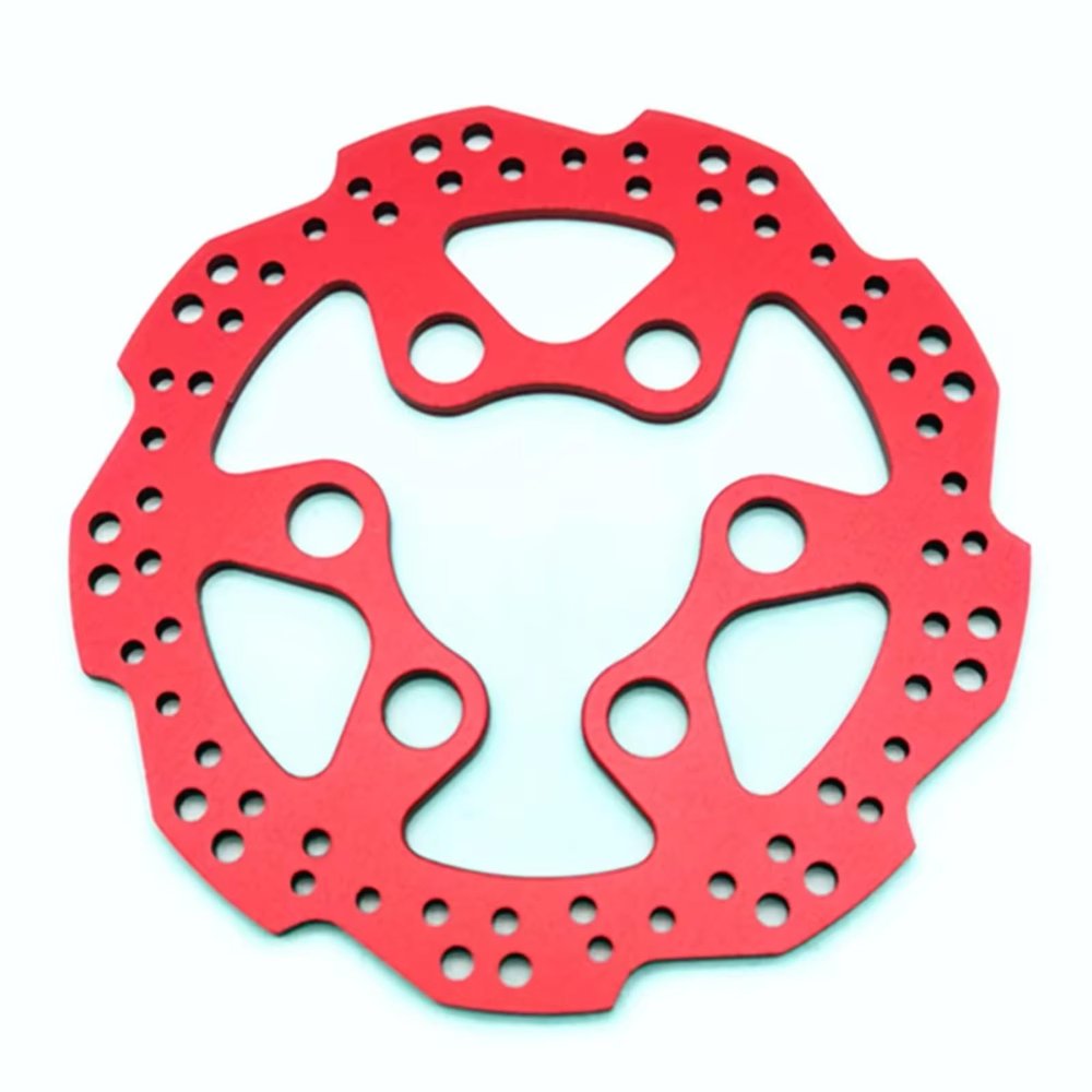 RC Crawlers Spare Parts for Losi Promoto MX LOS262010 1/4 Aluminum Front Brake Rotor Brake Disk RC Crawler Car Upgrade Parts Accessories(Red)