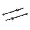 2pcs Steel Metal Drive Shaft Driveshaft Compatible with TT-02B TT02B 1/10 RC Car Upgrade Parts Accessories Universal Fit view 3