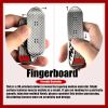 Magnetic Kickflip Fidget Slider Toy for Adults Mini Flip Fingerboard Skateboard with Storage Crat Portable,Office Desk Toys view 2